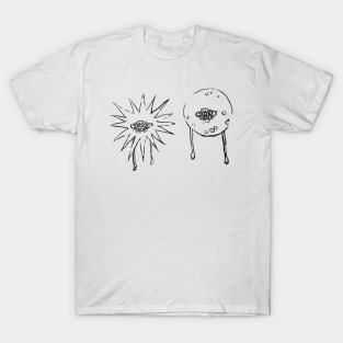 Creepy Sun and Moon T-Shirt